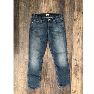 Mother Jeans, The Looker Crop, Size 26
